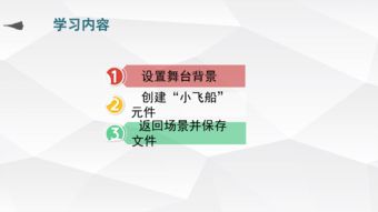 小學(xué)信息技術(shù)河科版第九課滑行的飛船 一